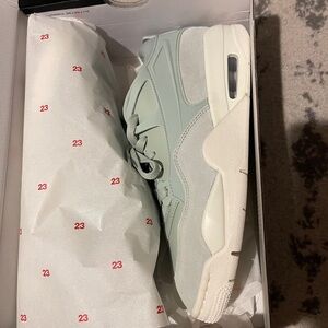 Nike Jordan mint green sneakers